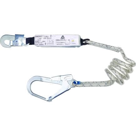 DELTA PLUS AN208S200AD - Longe à absorbeur d'énergie compacte 2m