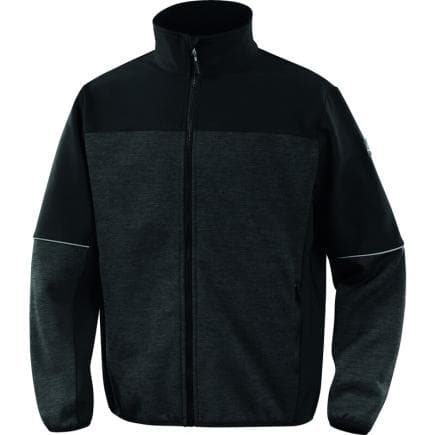DELTA PLUS BEAV2GRPT - Veste polaire effet bird eye et softshell beaver2 gris