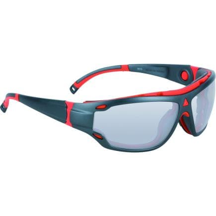 DELTA PLUS BLOW2LM - Lunettes de protection 2 en 1 finition light mirror avec mousse de protection pour une utilisation avec branches ou strap