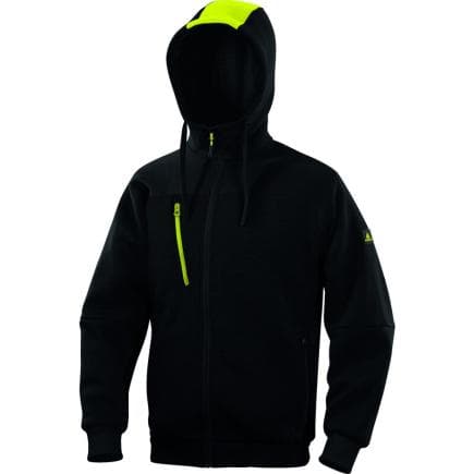 DELTA PLUS BORGONOXG - Sweat à capuche full zip borgo noir