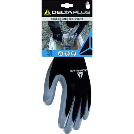 DELTA PLUS DPVE712GR08 - Gants en nitrile gris