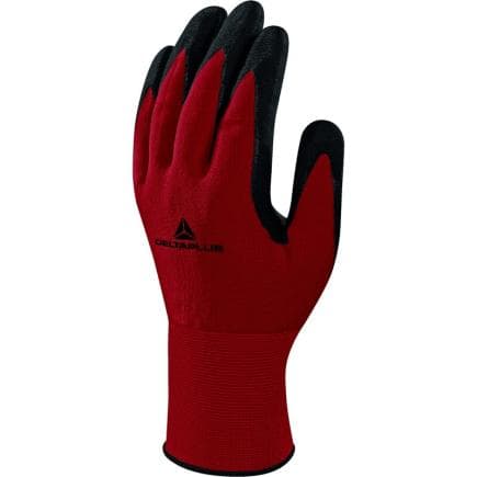 DELTA PLUS DPVE724RO09 - Gants en nitrile, rouge