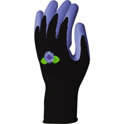 DELTA PLUS DPVV733NM07 - Gant pes noir latex mauve 7