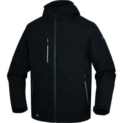 DELTA PLUS EOLE2NOXG - Parka 2 en 1 imper-respirante avec softshell amovible résistante 3x1 eole2 noir