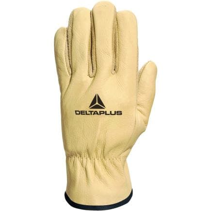 DELTA PLUS FIBKV0209 - Gant mécanique cuir hydrofuge doublure en Kevlar