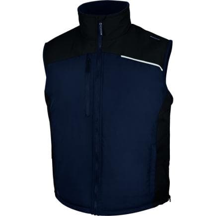 DELTA PLUS FIDJ3MNTM - Gilet sans manches avec doublure polaire fidji3 marine/noir
