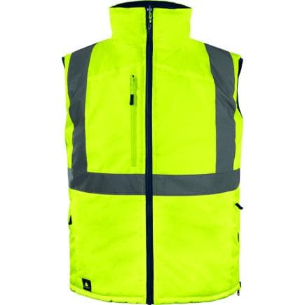 DELTA PLUS FIDJ3HVJAXG - Gilet sans manches réversible jaune