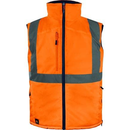 DELTA PLUS FIDJ3HVORXX - Gilet sans manches réversible orange