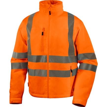DELTA PLUS FLEHVOR3X - Parka stretch imperméable flenhv orange