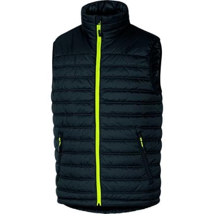 DELTA PLUS GDOONNJ3X - Doudoune avec une chaleur douce g-doon noir/jaune