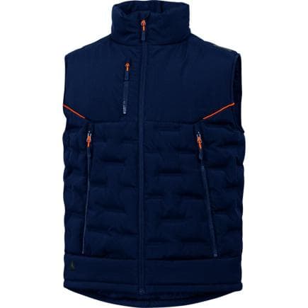 DELTA PLUS GRAVIMOGT - Gilet doudoune sans manches avec matelassage sans coutures gravity marine bleu