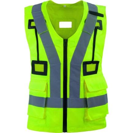 DELTA PLUS HARVESGIJA - Gilet haute visibilité harvesgi jaune fluo