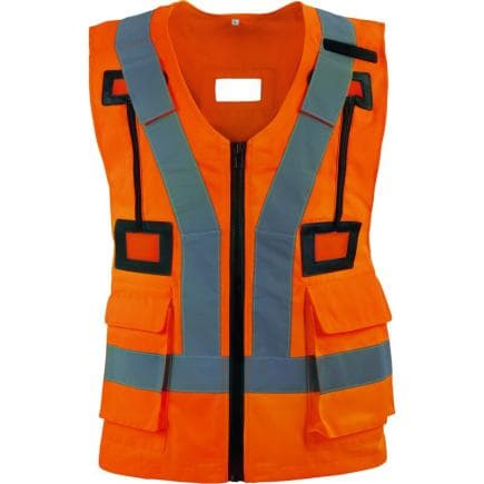 DELTA PLUS HARVESGIOR - Gilet haute visibilité harvesgi orange fluo tu