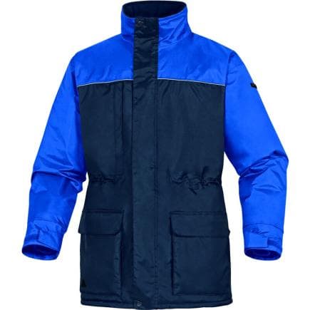 DELTA PLUS HELS2BRTM - Parka imperméable avec poignets intérieurs helsinki2 bleu marin/royal