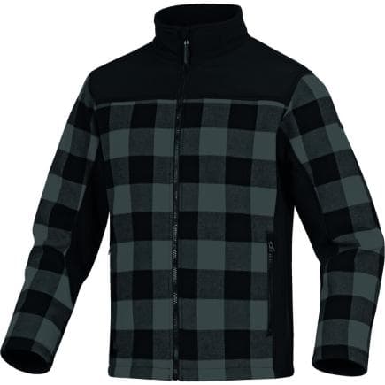 DELTA PLUS KODIAGRXX - Veste coton flannel doublure moutonné kodiak gris