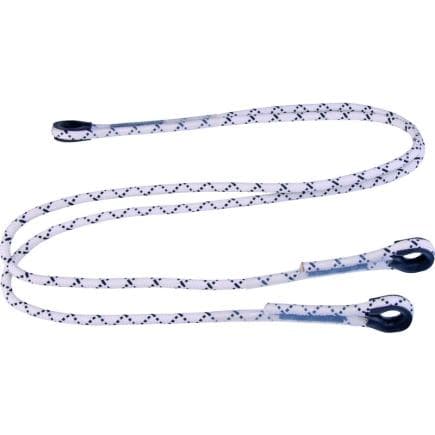 DELTA PLUS LO147150 - Double longe d'1,5 mètres en corde tressée avec ses boucles cossées