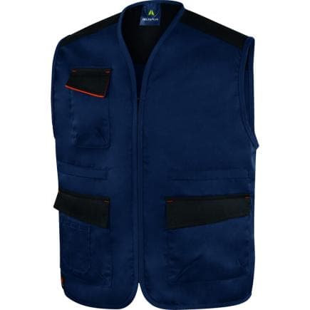 DELTA PLUS M1GI2BMGT - Gilet de travail universel bleu