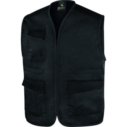 DELTA PLUS M1GI2GGGT - Gilet de travail universel gris fonce