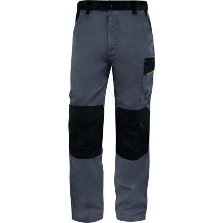 DELTA PLUS M1PA2GVXG - Pantalon de travail universel coupe regular gris/vert