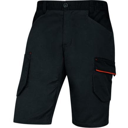 DELTA PLUS M2BE3STRGOXX - Bermuda de travail stretch gris/orange