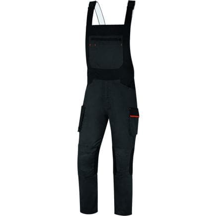 DELTA PLUS M2SA3STRGOPT - Salopette de travail gris/orange