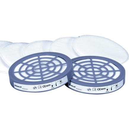 DELTA PLUS M6000EPREP2R - Kit 2packs 3 filters p2 m6000e