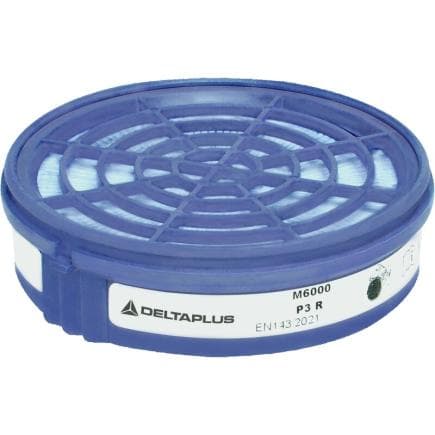 DELTA PLUS M6000P3R - Pack de 2 filtres P3 pour les demi-masques M6100 JUPITER, M6200 JUPITER et M6400 JUPITER