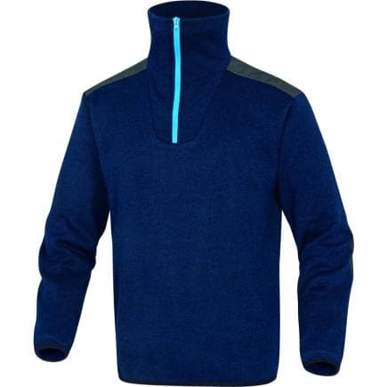 DELTA PLUS MARMOBMPT - Pull polaire effet pull avec renfort épaules et coudes marmot marinebleu