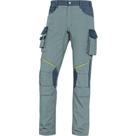 DELTA PLUS MCPA2GRGT - Pantalon de travail coupe regular multipoche, gris