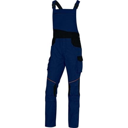 DELTA PLUS MCSA2MNGT - Salopette de travail coupe regular multipoche, bleu