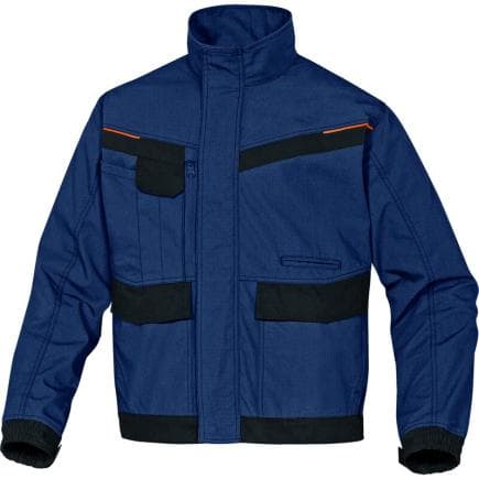 DELTA PLUS MCVE2MNGT - Veste de travail multipoche, bleu