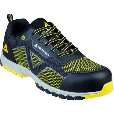 DELTA PLUS MEMPHEPNJ42 - Chaussure basse memphis s1p esd, noir/jaune