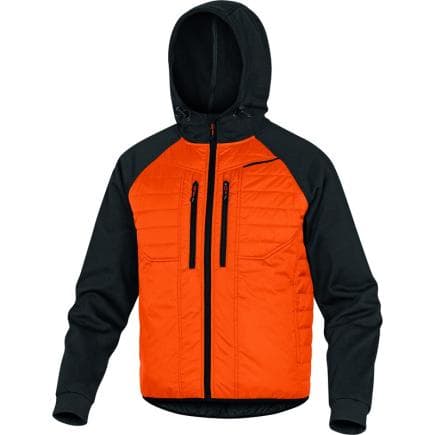 DELTA PLUS MOOVEGOTM - Blouson coupe-vent moove, gris/orange
