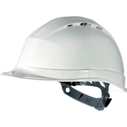 DELTA PLUS QUAR1BC - Casque chantier, blanc