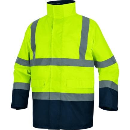 DELTA PLUS SPEE2JAGT - Parka imperméable 5 en 1 Speed2, jaune/bleu
