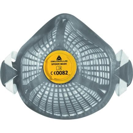 DELTA PLUS M1200SMW5 - Masque respiratoire jetable ou réutilisable P2 avec valve (5 pcs.)