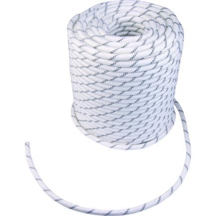 DELTA PLUS TC009 - Corde tressée semi statique polyvalent permettant tout type de travaux sur corde