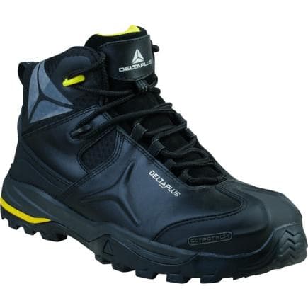 DELTA PLUS TW402S3NO40 - Chaussure haute tout terrain s3 hro, noire
