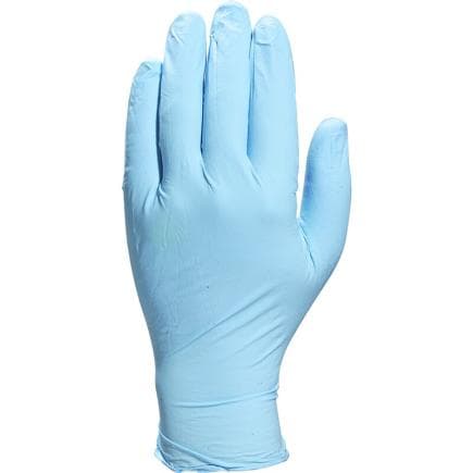 DELTA PLUS V1400PB10007 - Gant chimique jetable poudré apportant une bonne résistance (100 pcs.)