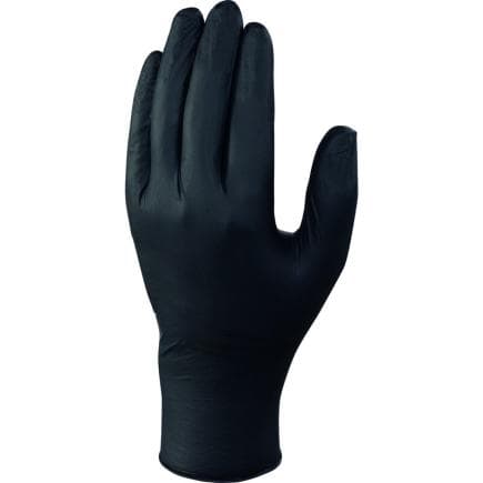 DELTA PLUS V1450B10008 - Gant chimique jetable apportant une bonne résistance aux produits chimiques et virus (100 pcs.)