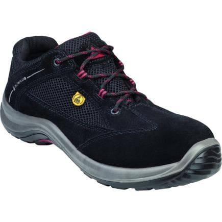 DELTA PLUS VIAGIEPNR47 - Chaussure basse légère et respirante viagi s1p esd, noir/rouge