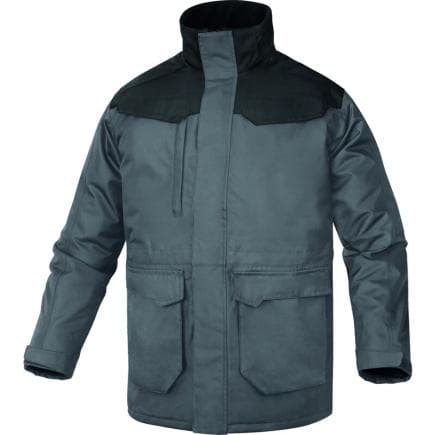 DELTA PLUS CARS2GNXX - Parka imperméable offrant une chaleur intense CARSON2 GRIS-NOIR