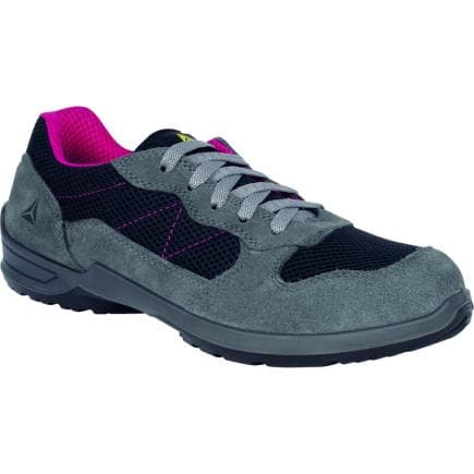 DELTA PLUS COMO2SPRS40 - Chaussure basse légère et respirante COMO2 S1P SR NERO-FUCSIA