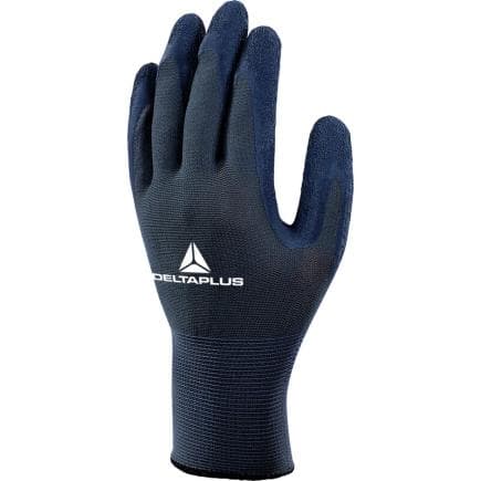DELTA PLUS DPVE630GR07 - Gants de travail en latex résistants à l'huile, gris