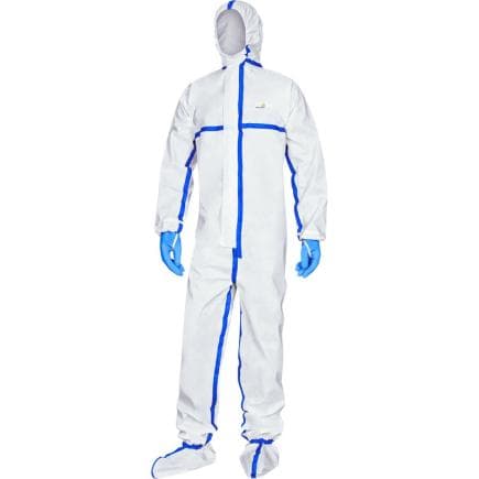 DELTA PLUS DT250GT - Combinaison de protection chimique jetable de type 4