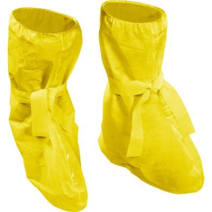 DELTA PLUS DT301YJATU - Disposable anti-static chemical protective overboot 3PB type, waterproof coverall, offering good support and an anti-slip...
