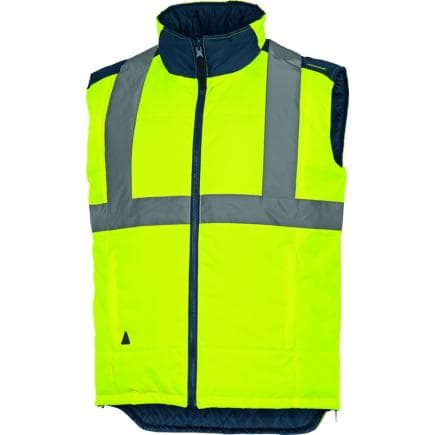DELTA PLUS FIDJIHVJMTM - Gilet réversible haute visibilité FIDJI HV