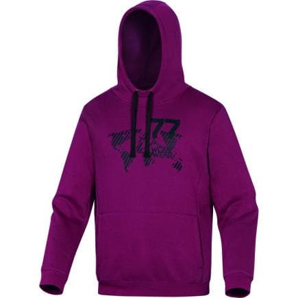 DELTA PLUS LECCOLNXG - Sweat à capuche pour tous les styles LECCO ROUGE FONCÉ - NOIR