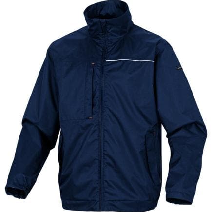 DELTA PLUS LITEMOGT - Veste imperméable LITE bleu marine et orange