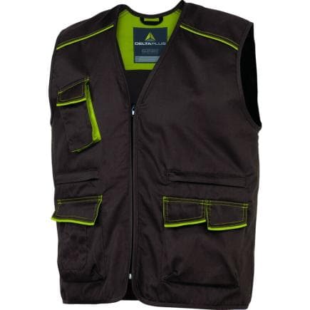 DELTA PLUS M6GILMAPT - Gilet de travail marron et vert